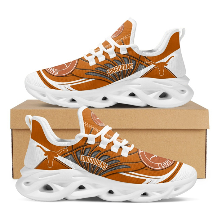 Texas Longhorns Flex Control Sneakers 001 - Click Image to Close